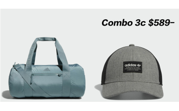 Adidas Combo 3c: VFR Roll Duffel Bag x Trefoil Trucker men cap